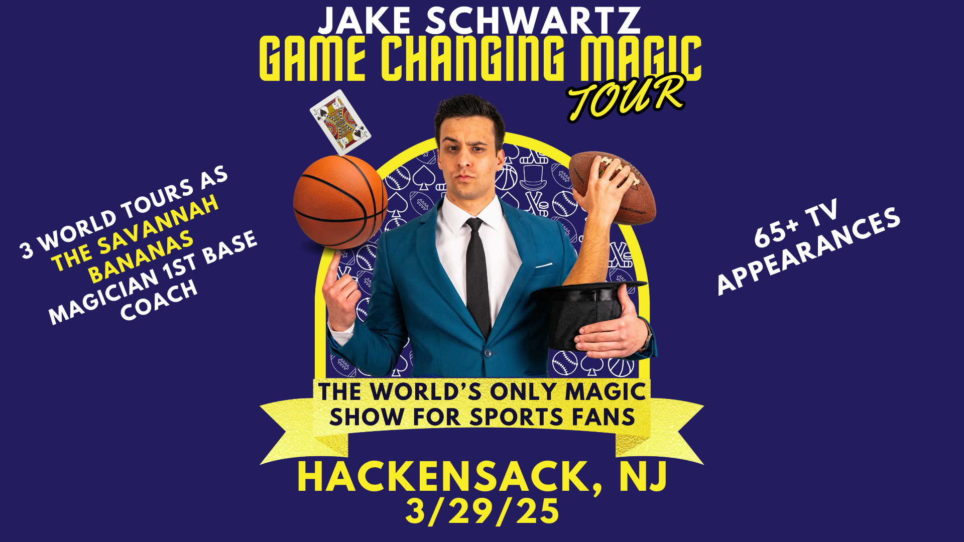 The Game Changing Magic Tour: A Magic Show For Sports Fans - HACPAC